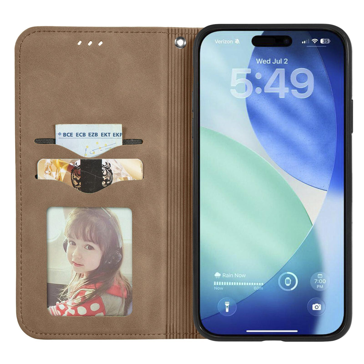 For iPhone 18 Pro Retro Skin Feel Magnetic Leather Phone Case - Brown - SYA002322614B