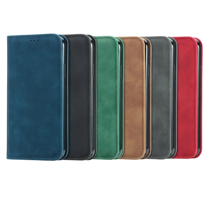 For iPhone 18 Pro Retro Skin Feel Magnetic Leather Phone Case - Black - SYA002322614A