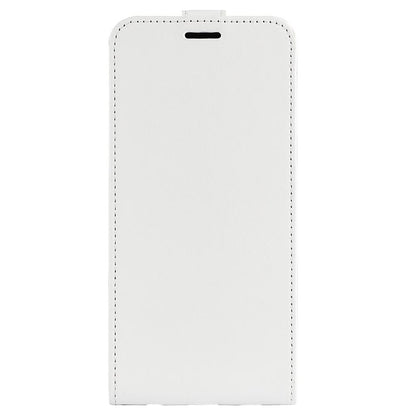For Xiaomi 18 Pro Max 5G R64 Texture Single Vertical Flip Leather Phone Case - White - SYA002364055B
