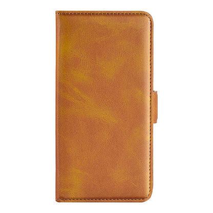 For Redmi Note 15 Pro 5G Global 163.6mm Dual-side Magnetic Buckle Horizontal Flip Leather Phone Case - Yellow - SYA002394648B
