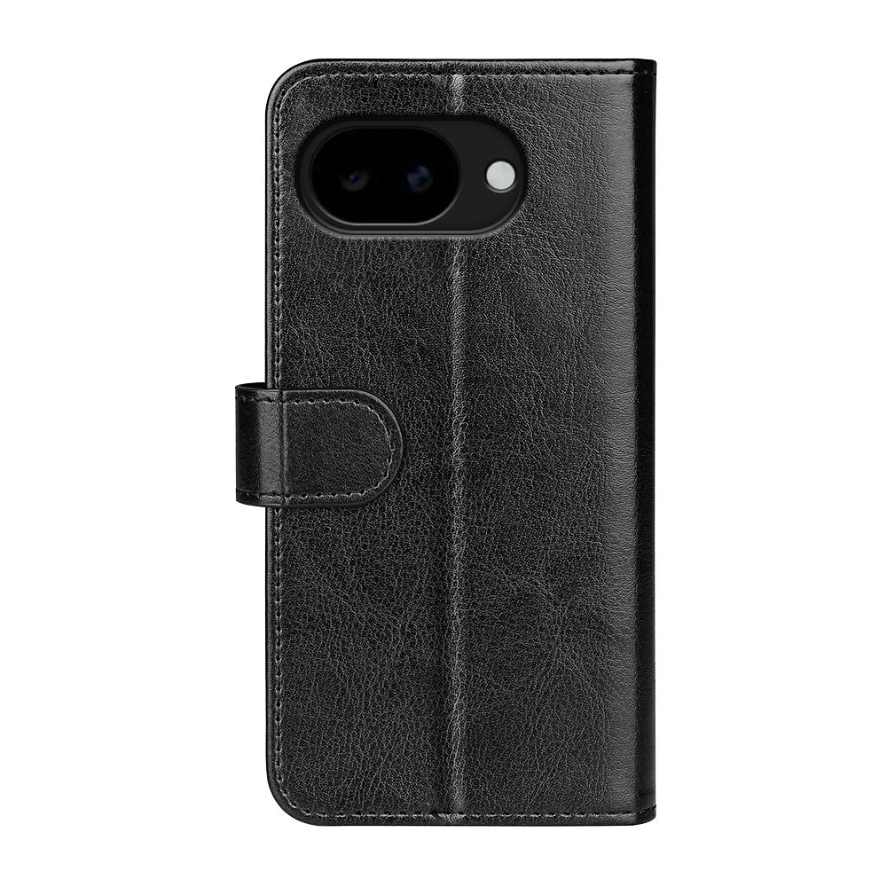 For Google Pixel 11a R64 Texture Horizontal Flip Leather Phone Case - Black - SYA002459509A
