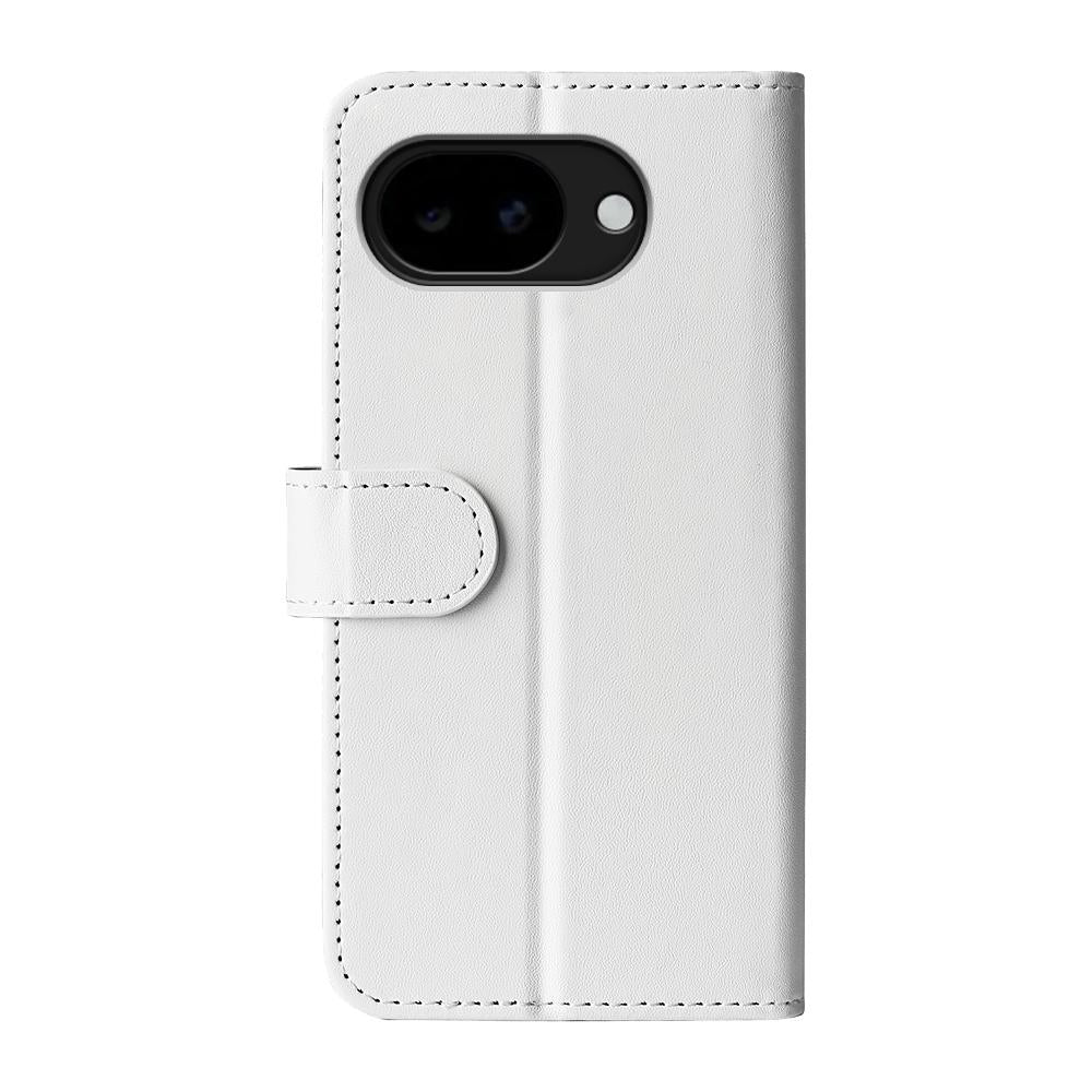 For Google Pixel 11a R64 Texture Horizontal Flip Leather Phone Case - White - SYA002459509B