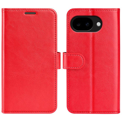 For Google Pixel 11a R64 Texture Horizontal Flip Leather Phone Case - Red - SYA002459509C