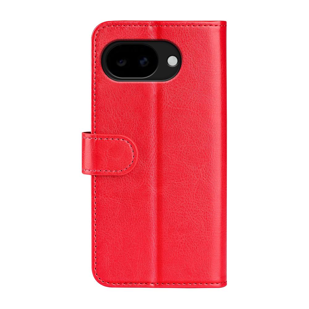 For Google Pixel 11a R64 Texture Horizontal Flip Leather Phone Case - Red - SYA002459509C