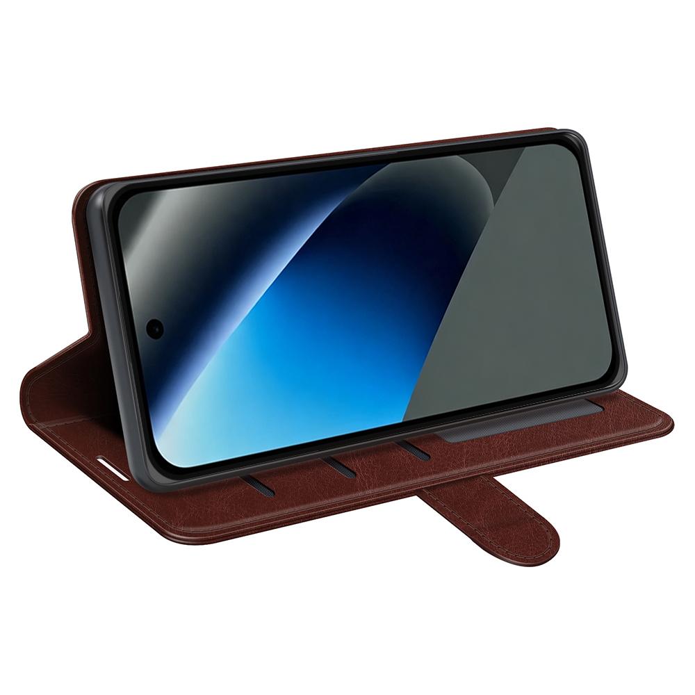 For Google Pixel 11a R64 Texture Horizontal Flip Leather Phone Case - Brown - SYA002459509D