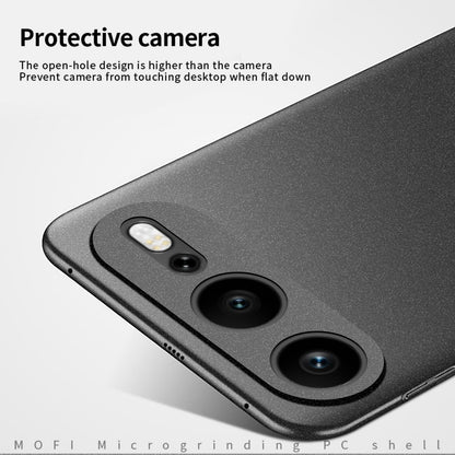 For Honor 600 Global MOFI Fandun Series Frosted PC Ultra-thin All-inclusive Phone Case(Red)