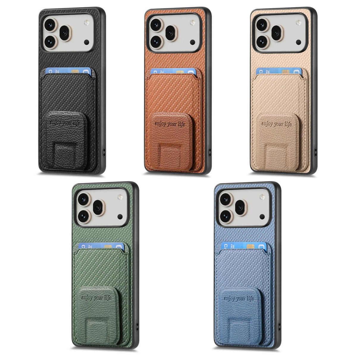 For Honor X80 Pro Max 5G Carbon Fiber Card Bag Fold Stand Phone Case - Blue - SYA002481032A