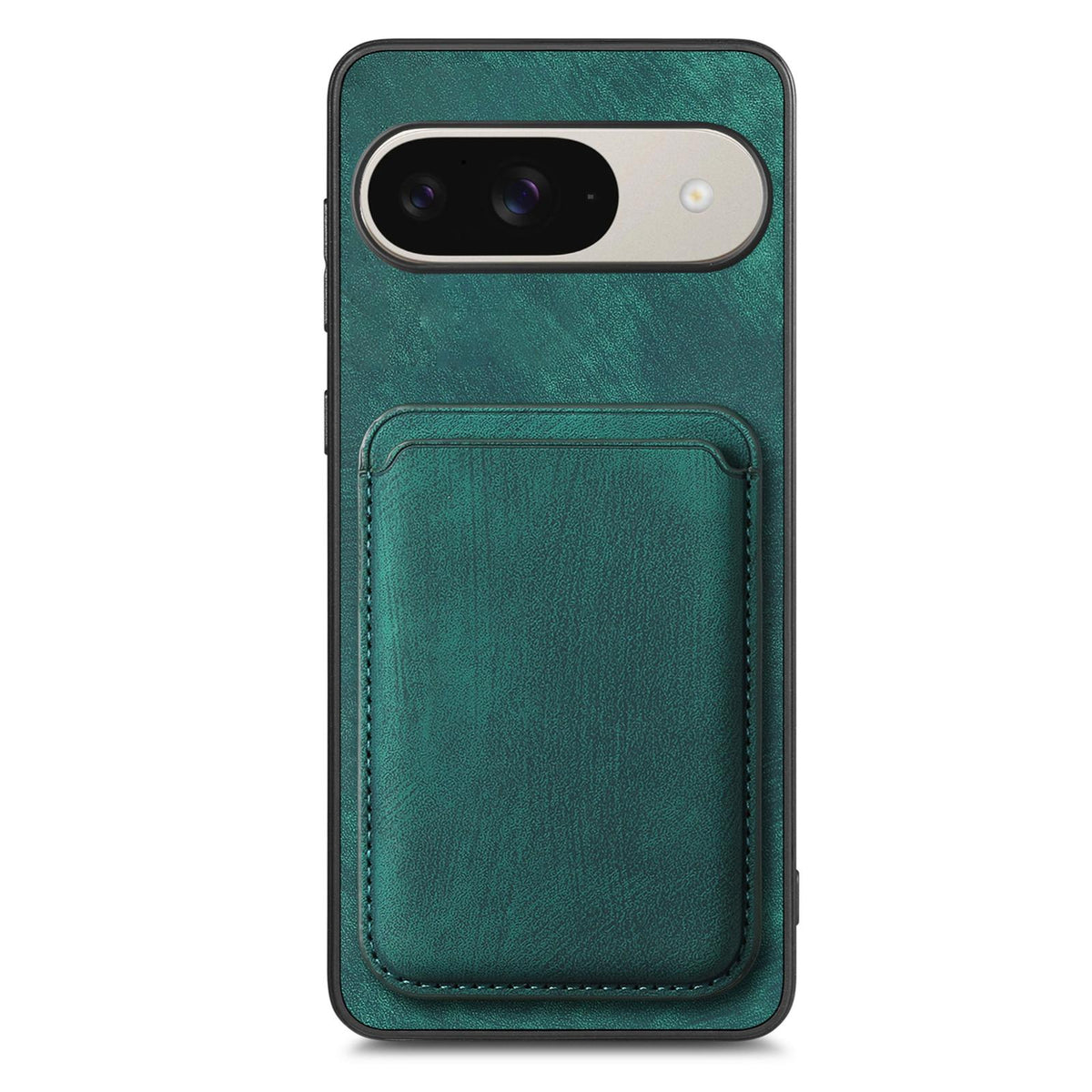 For Google Pixel 11 Retro Leather Card Bag Magnetic Phone Case - Green - SYA002487914C