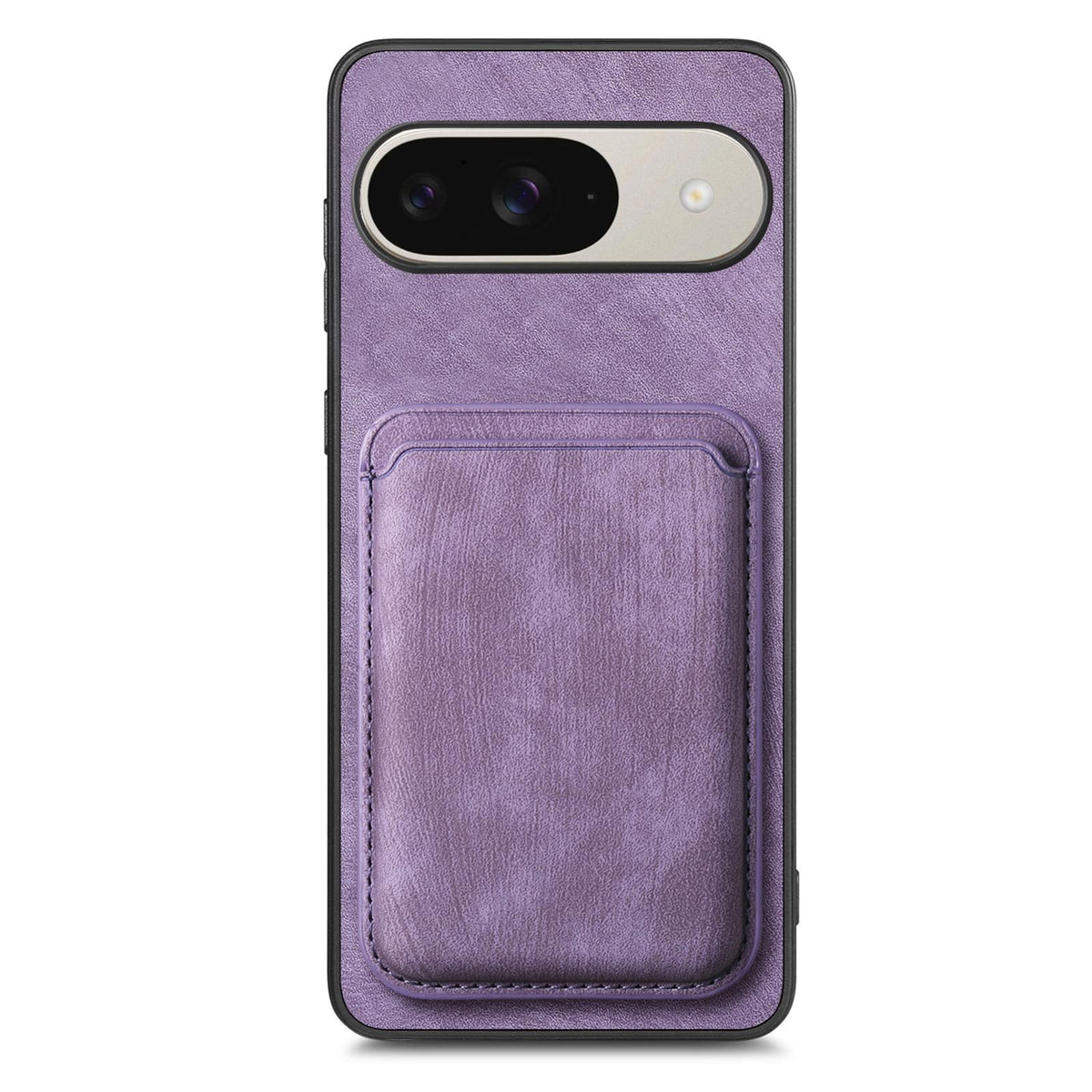 For Google Pixel 11 Retro Leather Card Bag Magnetic Phone Case - Purple - SYA002487914E