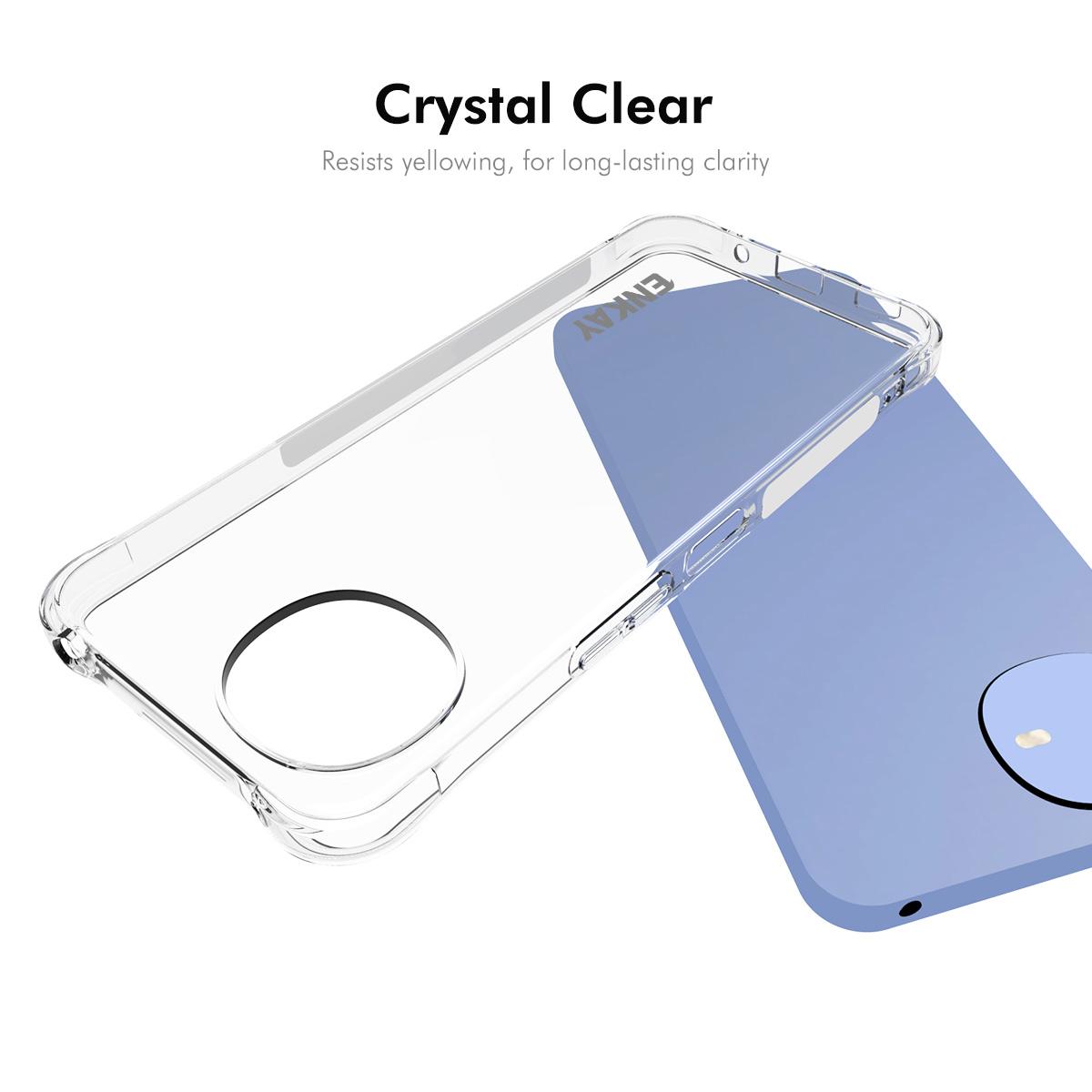 For Sharp Aquos Wish6 ENKAY Hat-Prince Transparent TPU Shockproof Phone Case - Default - SYA002540906