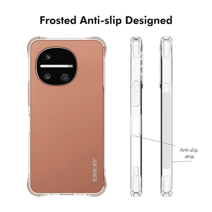 For Sharp Aquos R11 ENKAY Hat-Prince Transparent TPU Shockproof Phone Case - Default - SYA002540907
