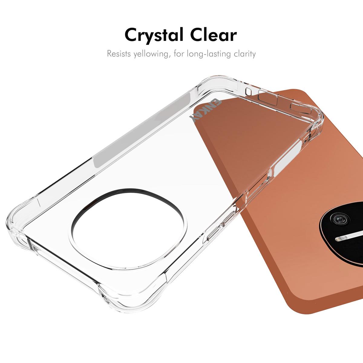 For Sharp Aquos R11 ENKAY Hat-Prince Transparent TPU Shockproof Phone Case - Default - SYA002540907