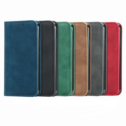 For Google Pixel 11 Pro XL Retro Skin Feel Magnetic Flip Leather Phone Case(Brown)