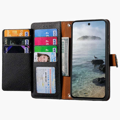 For Honor Play 80 Plus 5G Love Zipper Lanyard Leather Phone Case(Black)