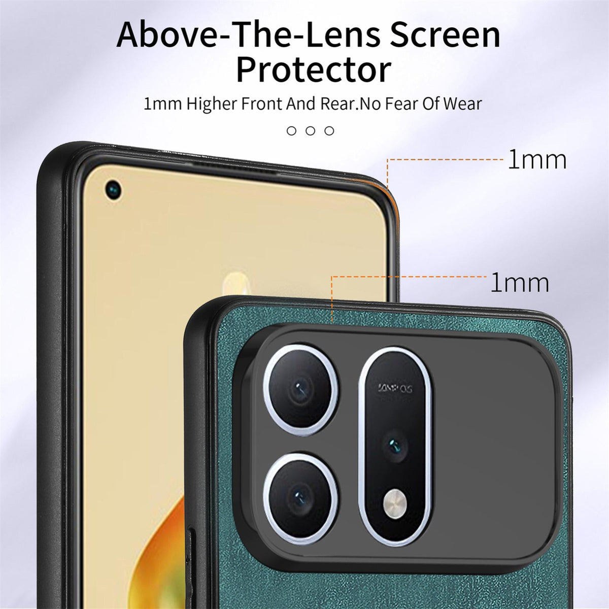 For Honor Win Turbo 5G Retro Skin-feel Ring Card Wallet Phone Case - Green - SYA002562811D