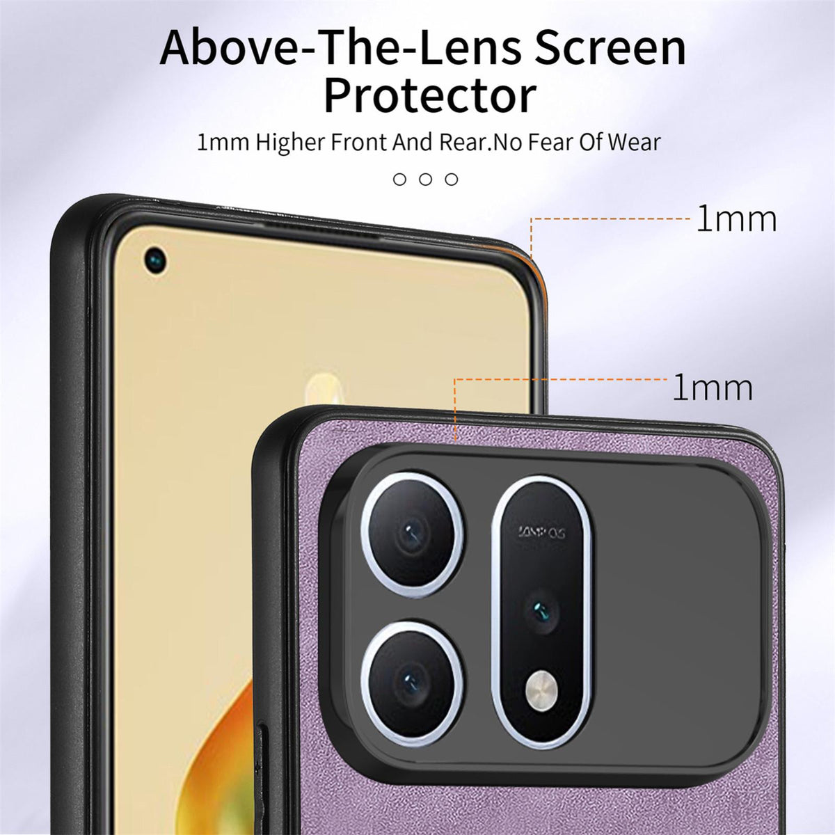 For Honor Win Turbo 5G Retro Skin-feel Ring Card Wallet Phone Case - Purple - SYA002562811F