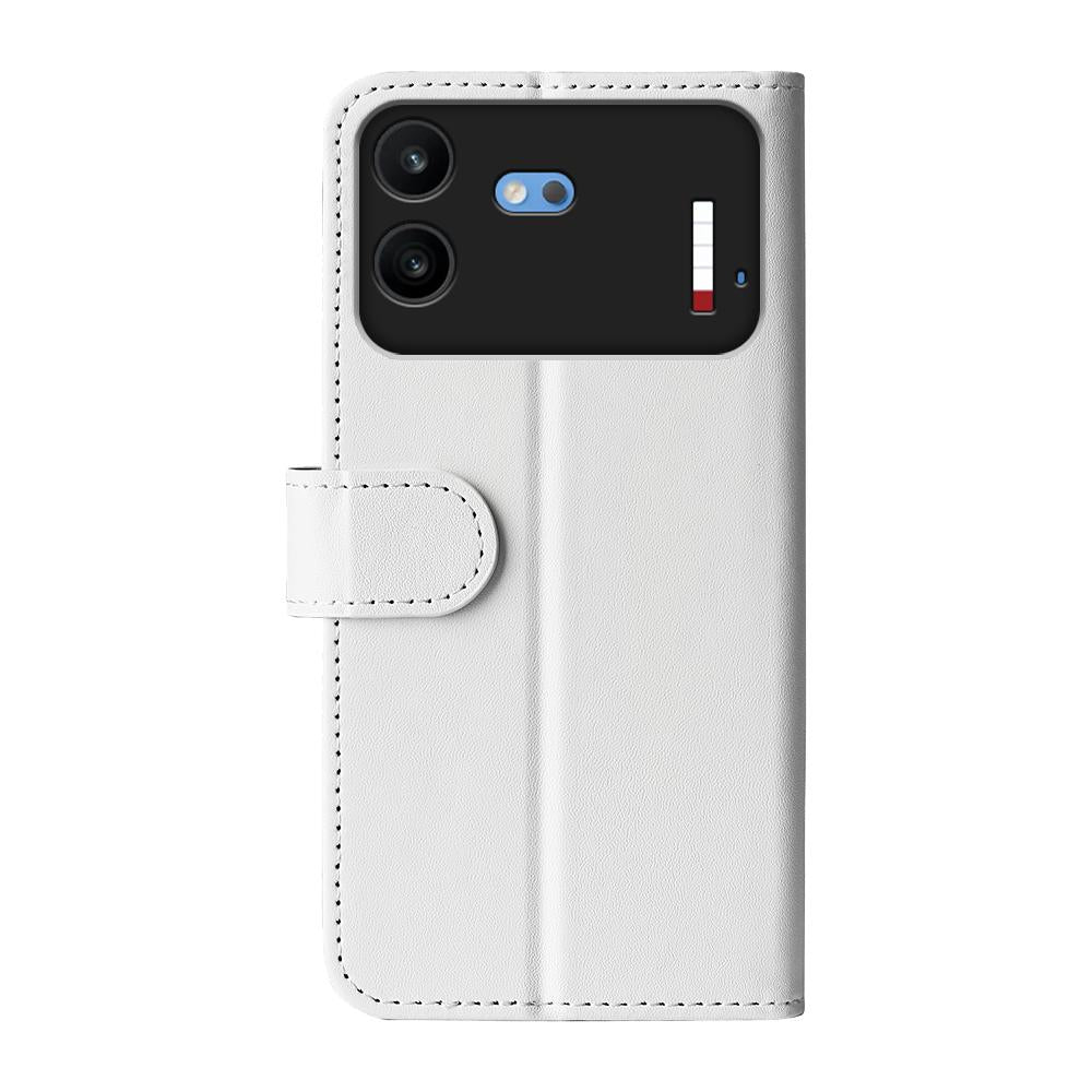 For Nothing Phone 4b R64 Texture Horizontal Flip Leather Phone Case - White - SYA002577905B
