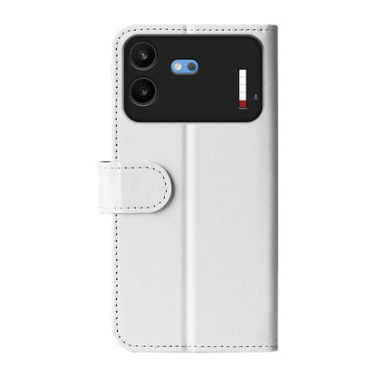 For Nothing Phone 4b R64 Texture Horizontal Flip Leather Phone Case - White - SYA002577905B