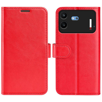 For Nothing Phone 4b R64 Texture Horizontal Flip Leather Phone Case - Red - SYA002577905C