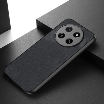 For Honor X80 Pro Max 5G Vintage Leather PC Back Cover Phone Case - Black - SYA002631009B