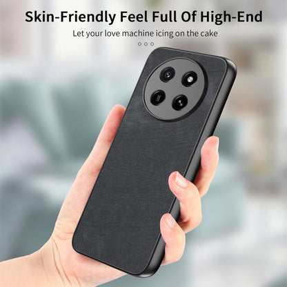 For Honor X80 Pro Max 5G Vintage Leather PC Back Cover Phone Case - Black - SYA002631009B
