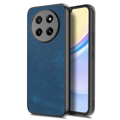 For Honor X80 Pro Max 5G Vintage Leather PC Back Cover Phone Case - Blue - SYA002631009C