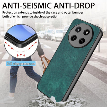 For Honor X80 Pro Max 5G Vintage Leather PC Back Cover Phone Case - Green - SYA002631009D
