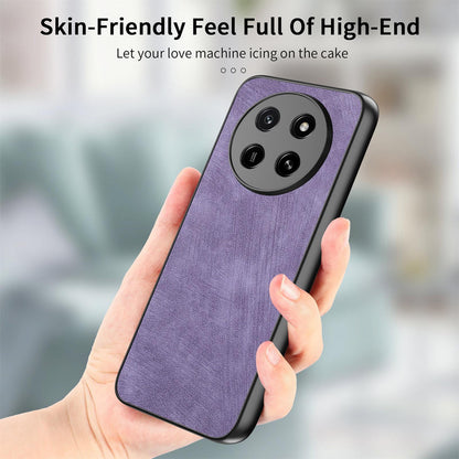For Honor X80 Pro Max 5G Vintage Leather PC Back Cover Phone Case - Purple - SYA002631009E