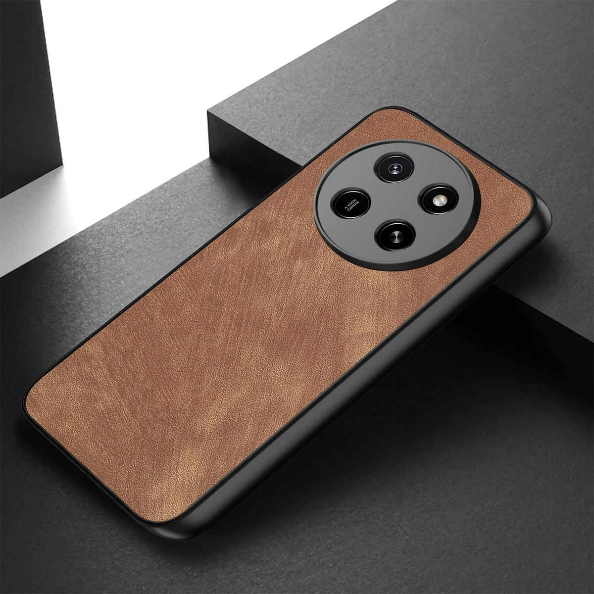 For Honor X80 Pro Max 5G Vintage Leather PC Back Cover Phone Case - Brown - SYA002631009F