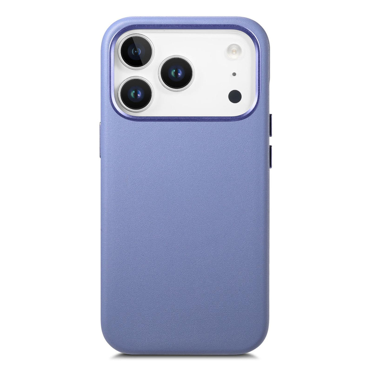 For  iPhone 18 Pro Electroplated Metal Button MagSafe Phone Case - Blue - SYA002680420D