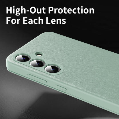 For Galaxy S26 FE 5G Smart View Window Leather Phone Case with Card Slot - Green - SYA002774131F