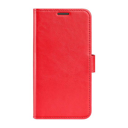 For Honor 600 Smart 5G R64 Texture Horizontal Flip Leather Phone Case - Red - SYA002797519C