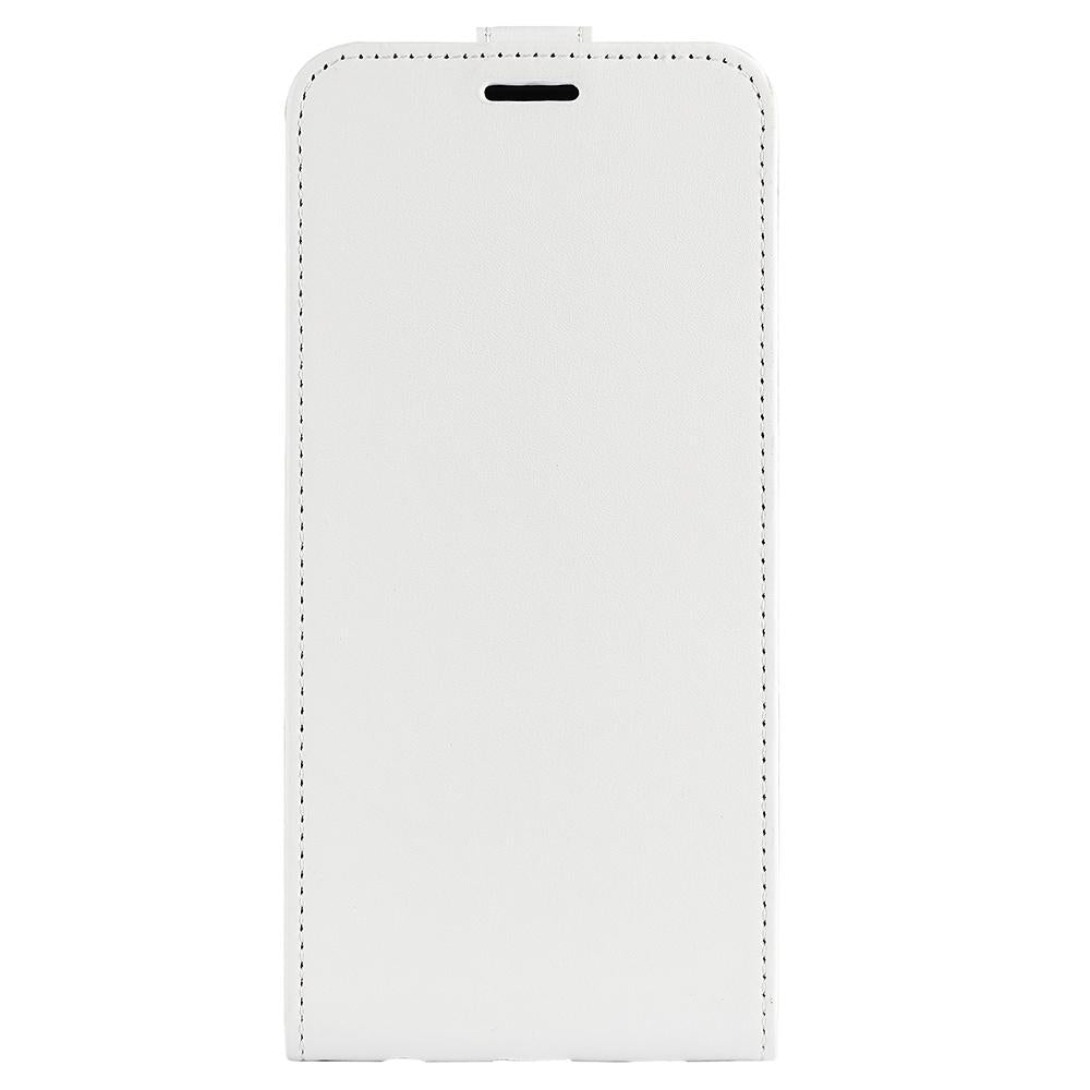 For Honor 600 Smart 5G R64 Texture Single Vertical Flip Leather Phone Case - White - SYA002802019B