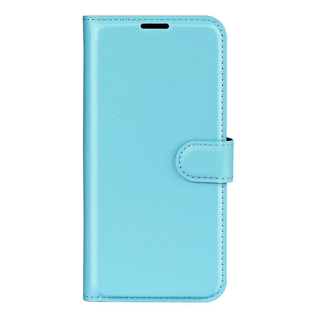 For Xiaomi 17T Pro  5G Litchi Texture Horizontal Flip Leather Phone Case with Holder - Blue - SYA002804636F