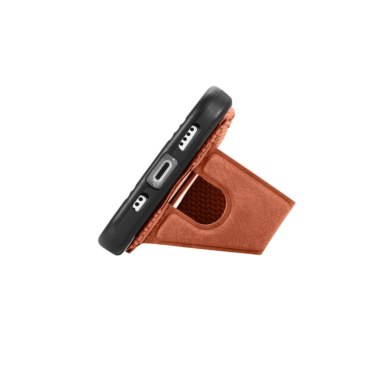 For Google Pixel 11 Pro XL Carbon Fiber Wallet Flip Card K-shaped Holder Phone Case - Brown - SYA002829709C
