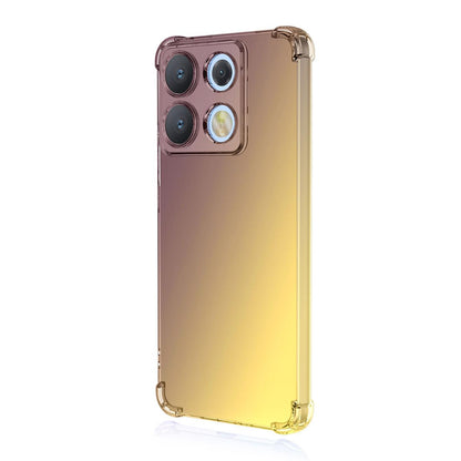 For Motorola Edge 70 Max 5G ENKAY Hat-Prince Gradient Airbag TPU Phone Case - Purple Gold - SYA002843609B