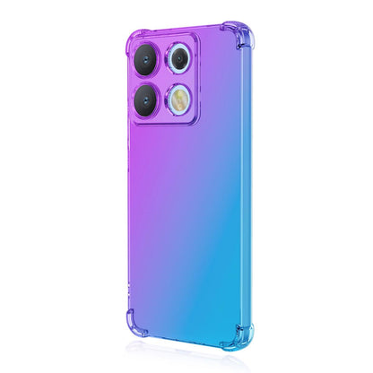 For Motorola Edge 70 Max 5G ENKAY Hat-Prince Gradient Airbag TPU Phone Case - Purple Blue - SYA002843609D