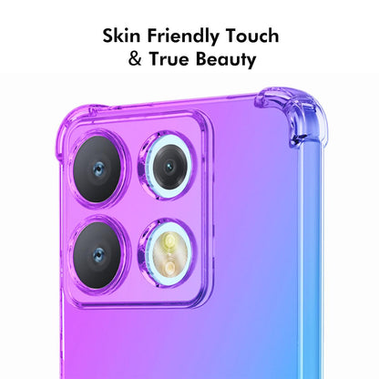For Motorola Edge 70 Max 5G ENKAY Hat-Prince Gradient Airbag TPU Phone Case - Purple Blue - SYA002843609D