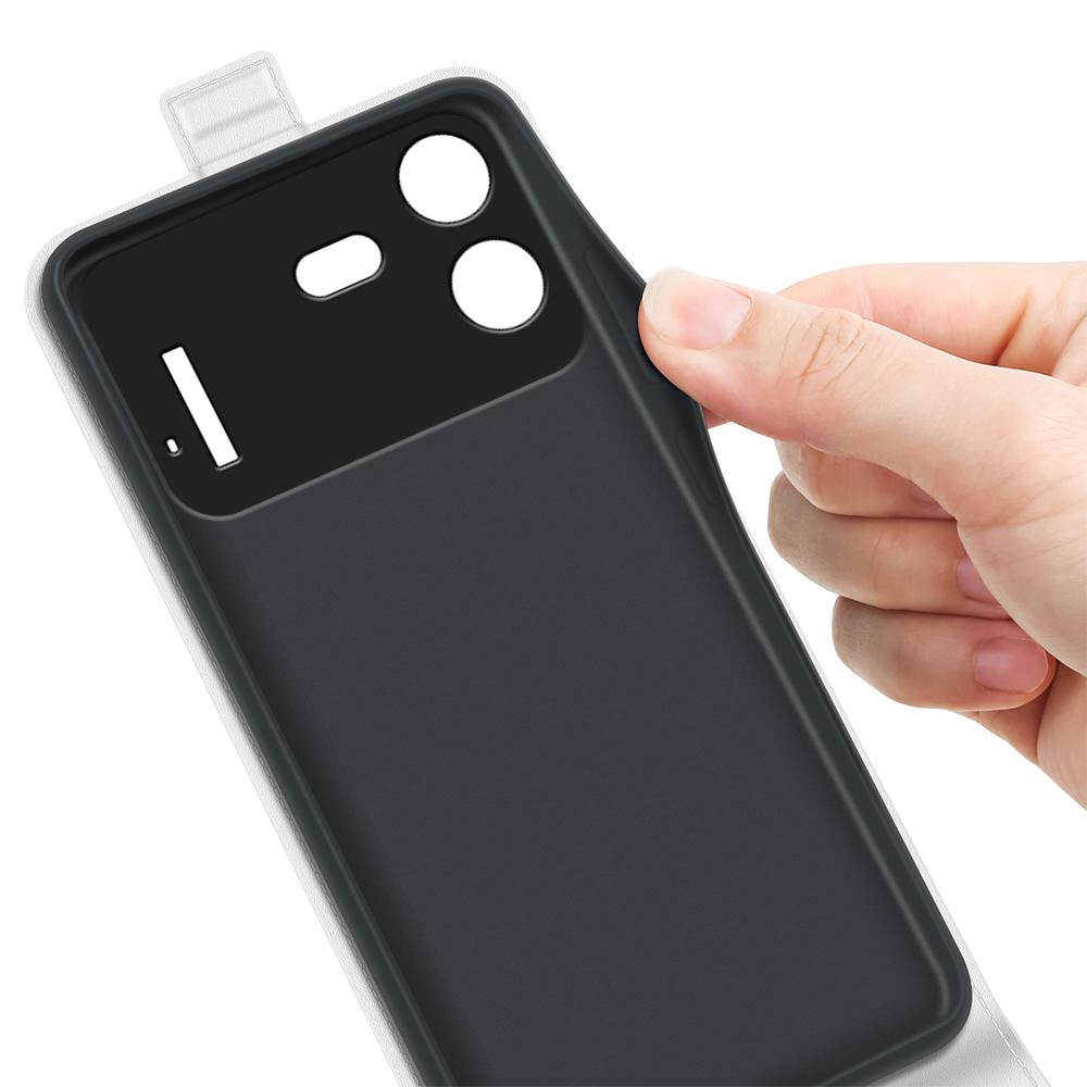 For Nothing Phone 4b R64 Texture Single Vertical Flip Leather Phone Case - White - SYA002844804B