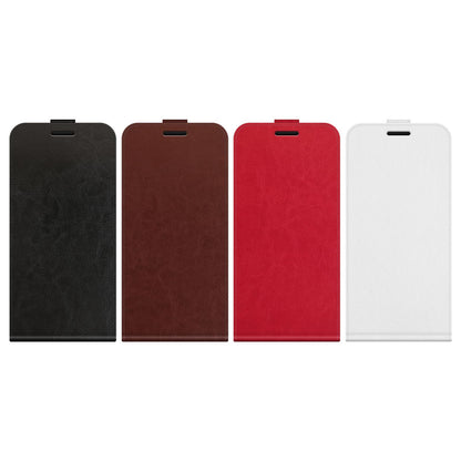For Nothing Phone 4b R64 Texture Single Vertical Flip Leather Phone Case - White - SYA002844804B
