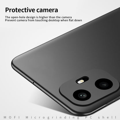 For OnePlus 15T MOFI Micro-Frosted PC Ultra-thin Hard Phone Case - Blue - SYA002864406B