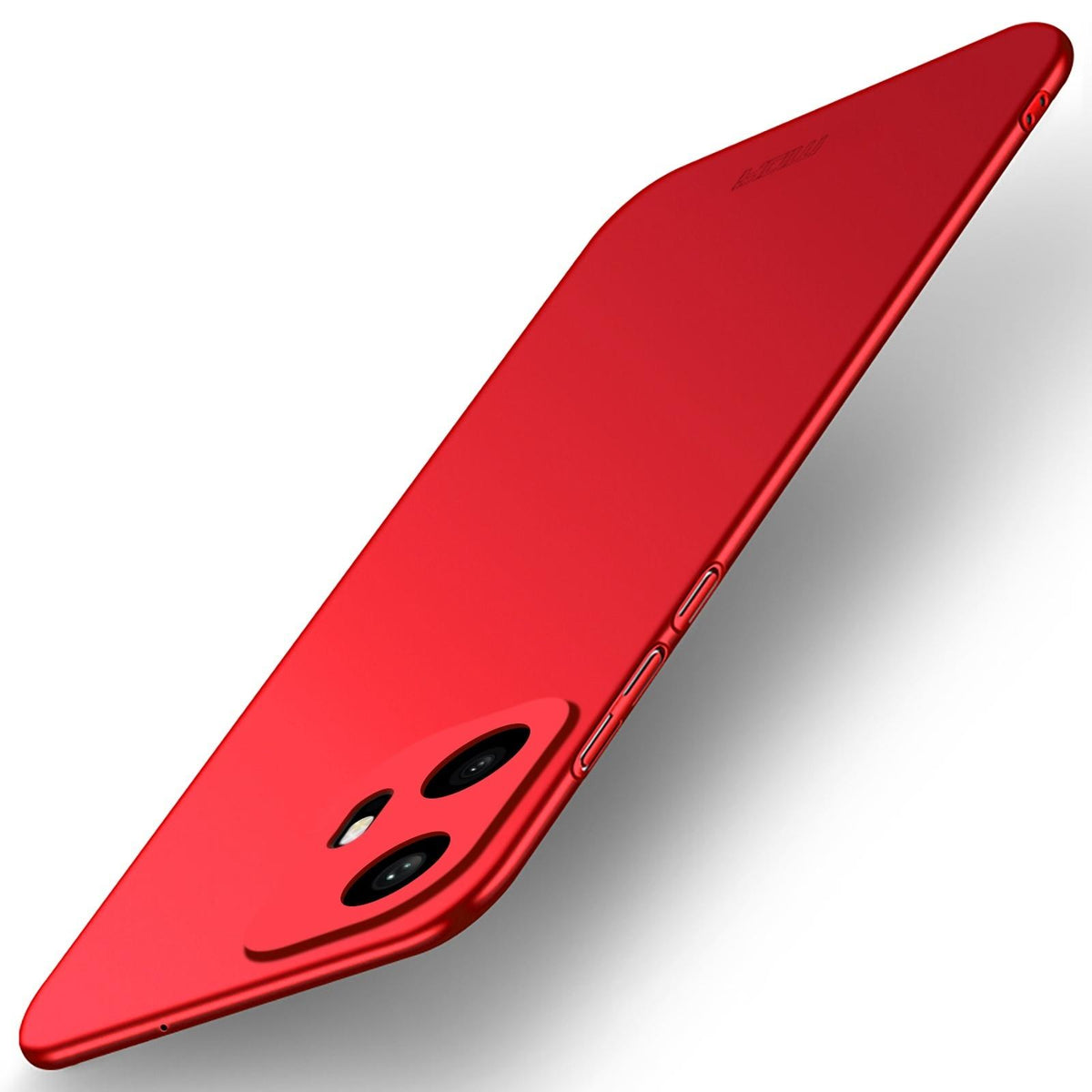 For OnePlus 15T MOFI Micro-Frosted PC Ultra-thin Hard Phone Case - Red - SYA002864406C
