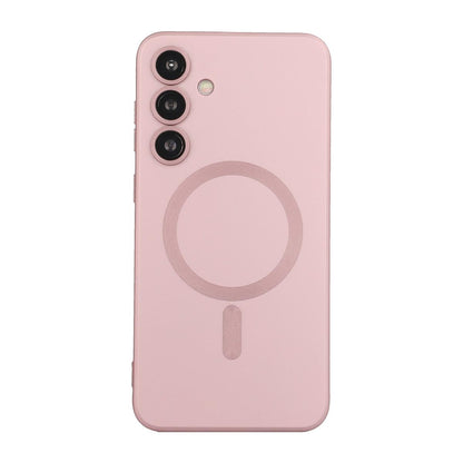 For Galaxy A27 5G ENKAY MagSafe Matte TPU Phone Case with Lens Film(Burgundy)