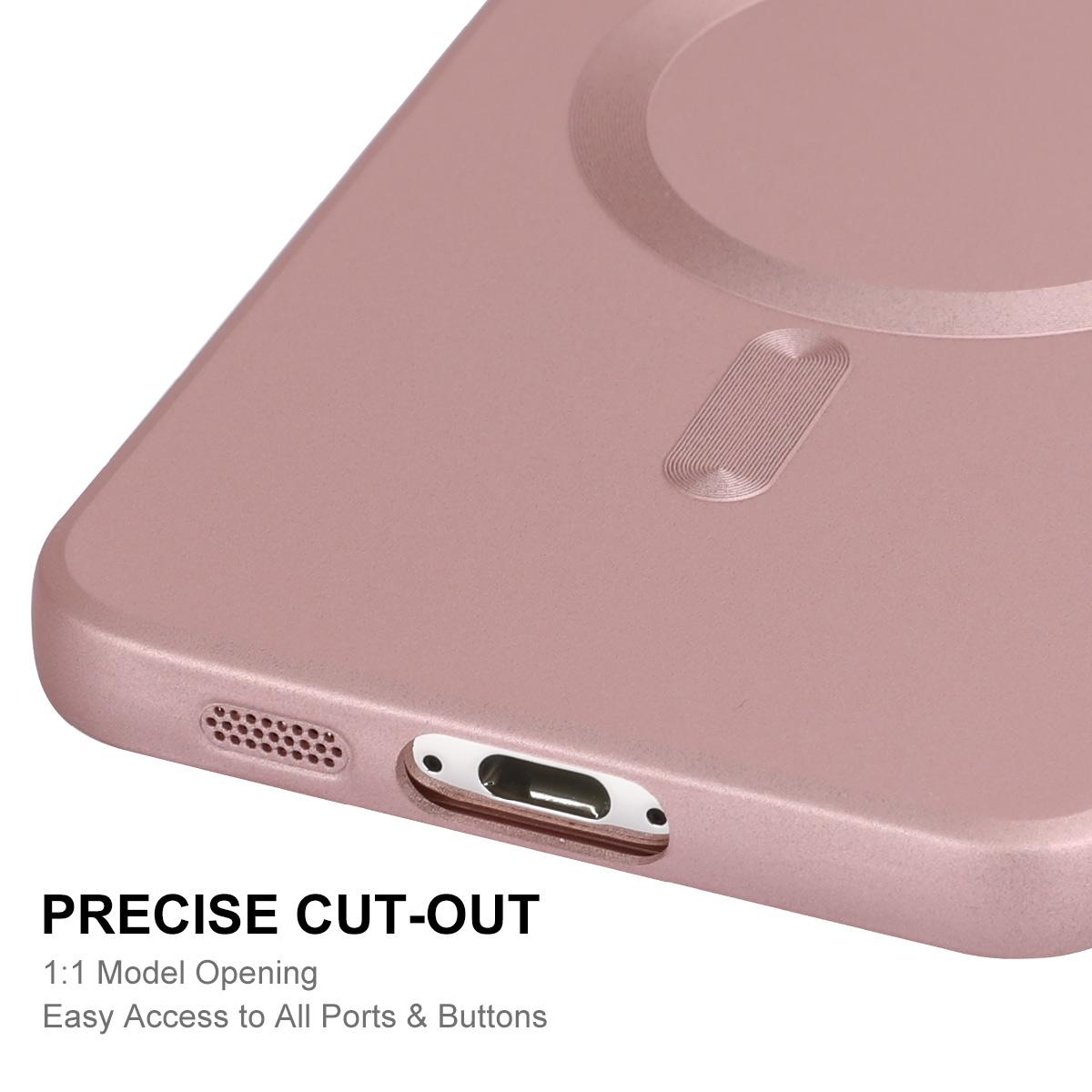 For Galaxy A08 4G ENKAY MagSafe Matte TPU Phone Case with Lens Film(Black)