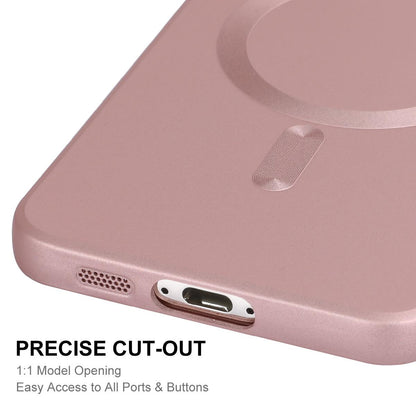 For Galaxy A08 4G ENKAY MagSafe Matte TPU Phone Case with Lens Film(Black)