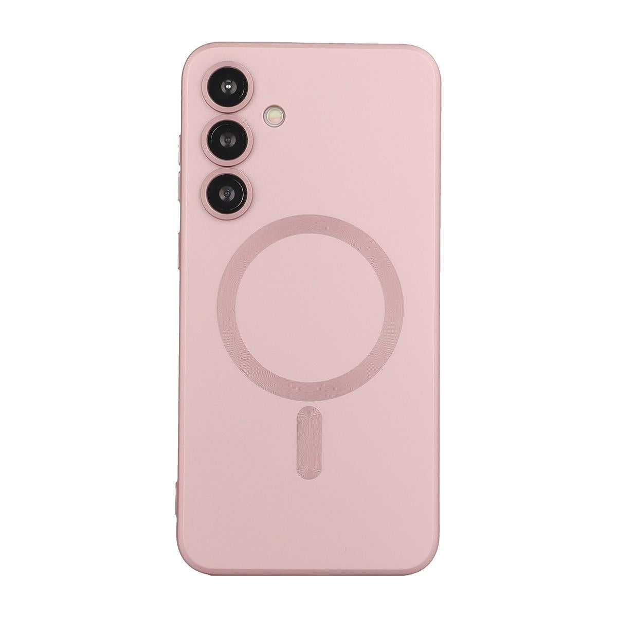 For Galaxy S26 FE 5G ENKAY MagSafe Matte TPU Phone Case with Lens Film(Black)