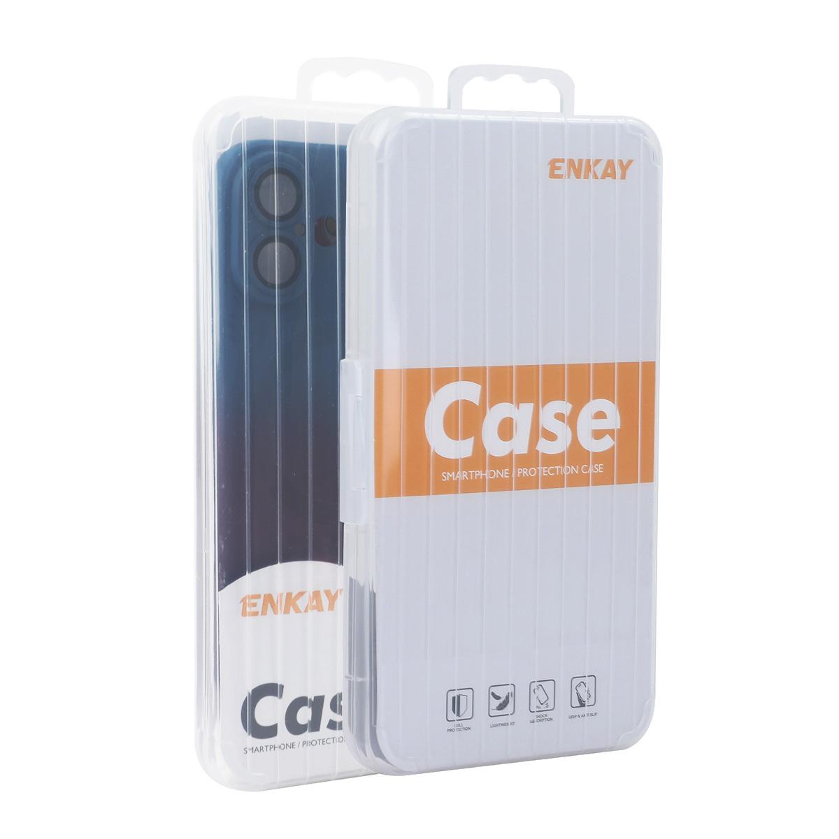 For Galaxy A27 5G ENKAY MagSafe Matte TPU Phone Case with Lens Film(Purple)