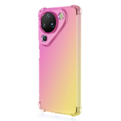 For Huawei Pura 90 ENKAY Hat-Prince Gradient Airbag TPU Phone Case - Pink Gold - SYA002948707A