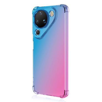 For Huawei Pura 90 ENKAY Hat-Prince Gradient Airbag TPU Phone Case - Blue Pink - SYA002948707C