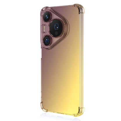 For Huawei Pura 90 Pro ENKAY Hat-Prince Gradient Airbag TPU Phone Case - Purple Gold - SYA002948708B
